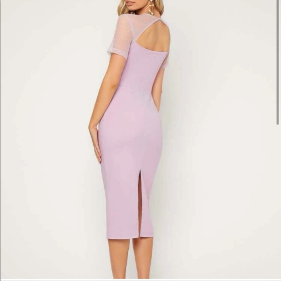 DOROTHY PERKINS LILAC DRESS - Picture 2 of 3